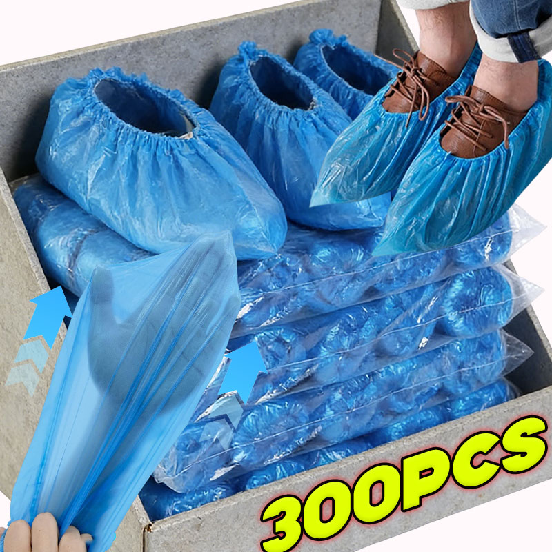 Dust Shoe Cnc - Penutup Sepatu Sekali Pakai Plastik Anti