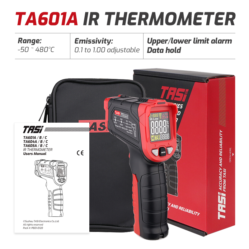 TA601A TA601B TA601C Termomete - Industrial Infrared Laser ulasan dan harga