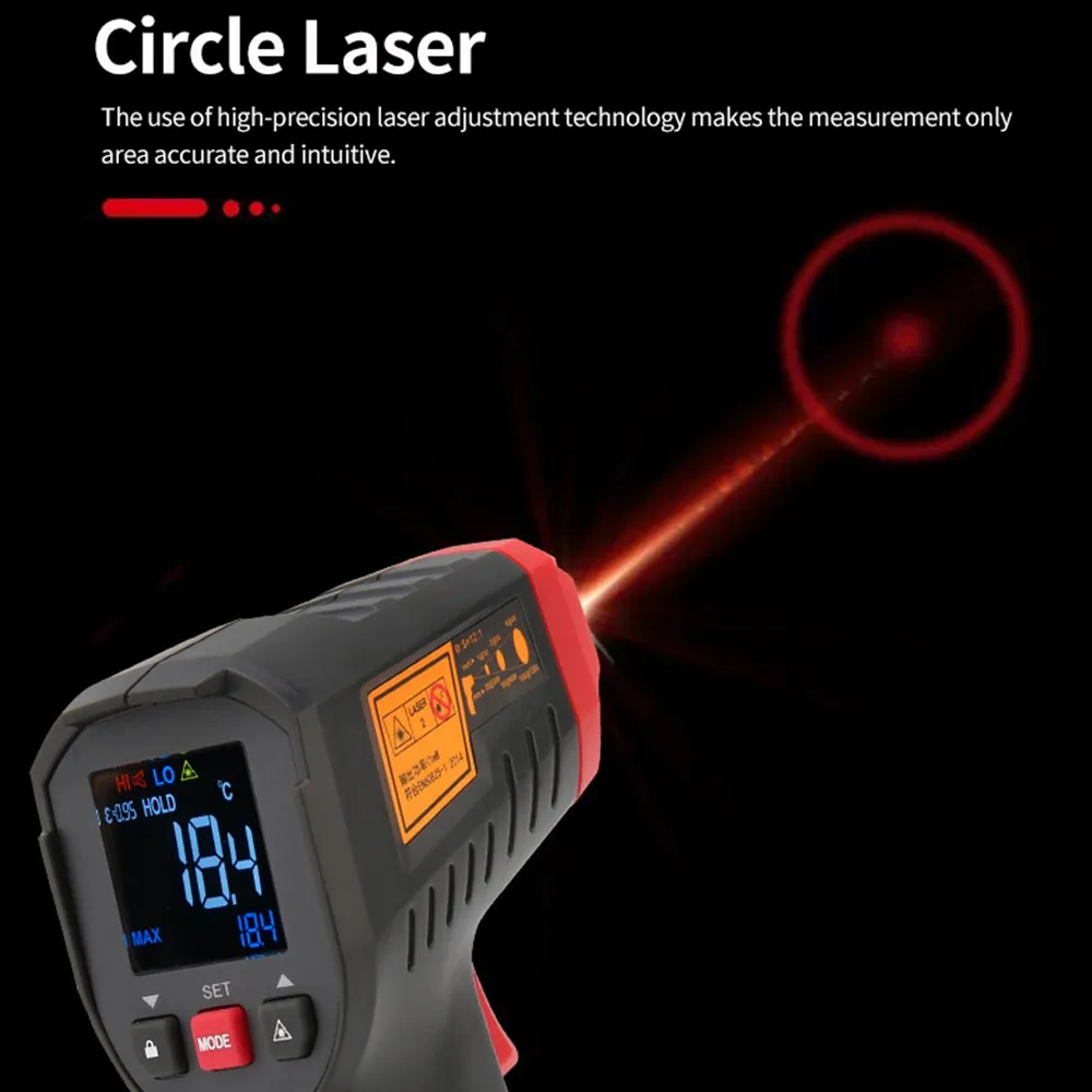 Termometer Digital UNI-T UT306 - Industrial Laser Gun ulasan dan harga