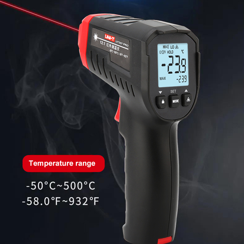 Termometer Digital UNI-T UT306 - Industrial Laser Gun ulasan dan harga