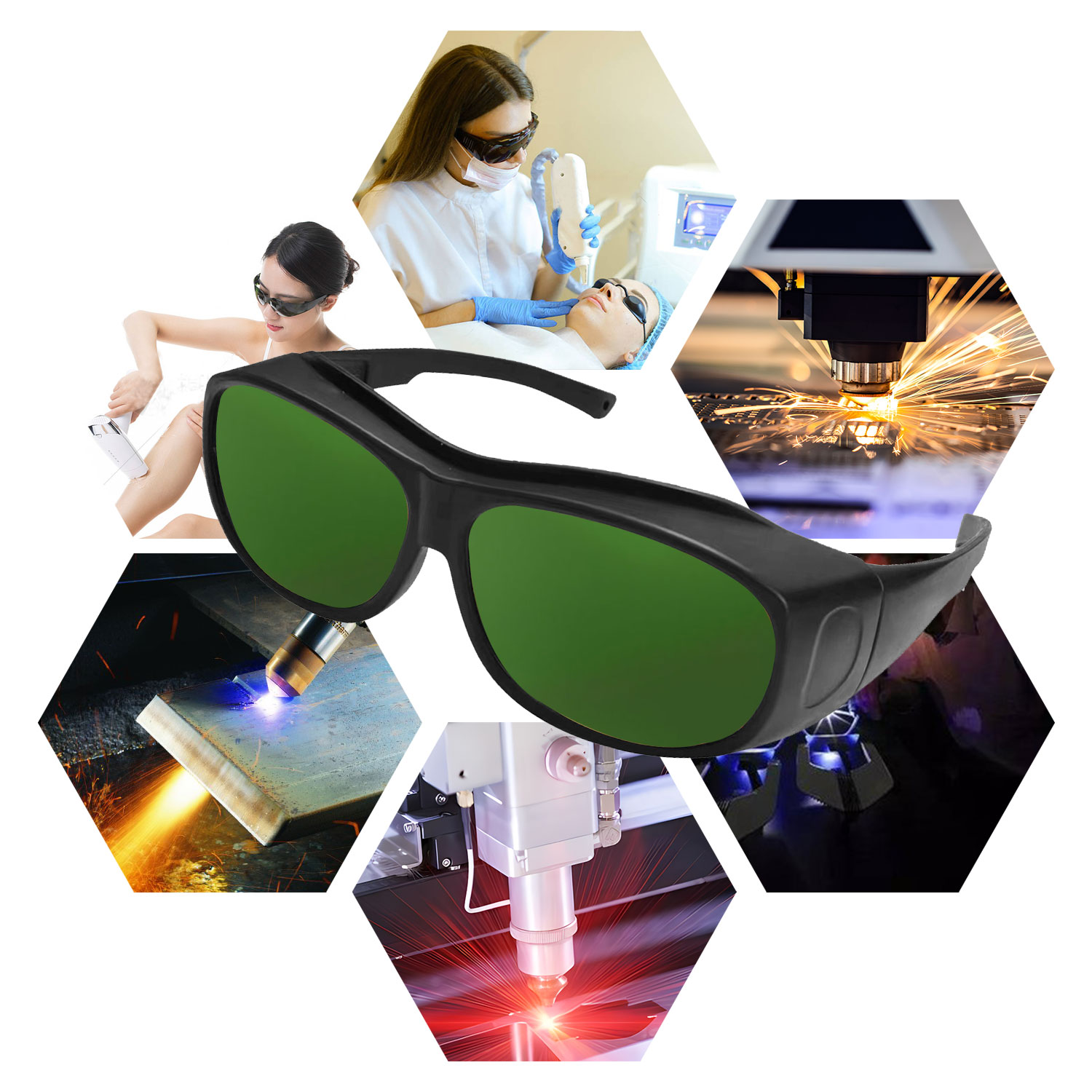Kacamata Laser pelindung kacam - Industrial Laser Glasses ulasan dan harga