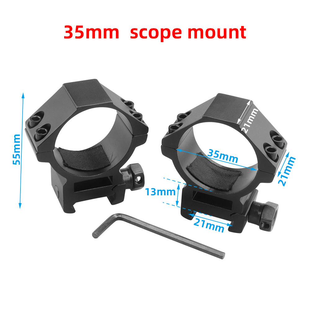 Ring Mount Rifle Scope 35mm/34 - Industrial Laser Gun ulasan dan harga