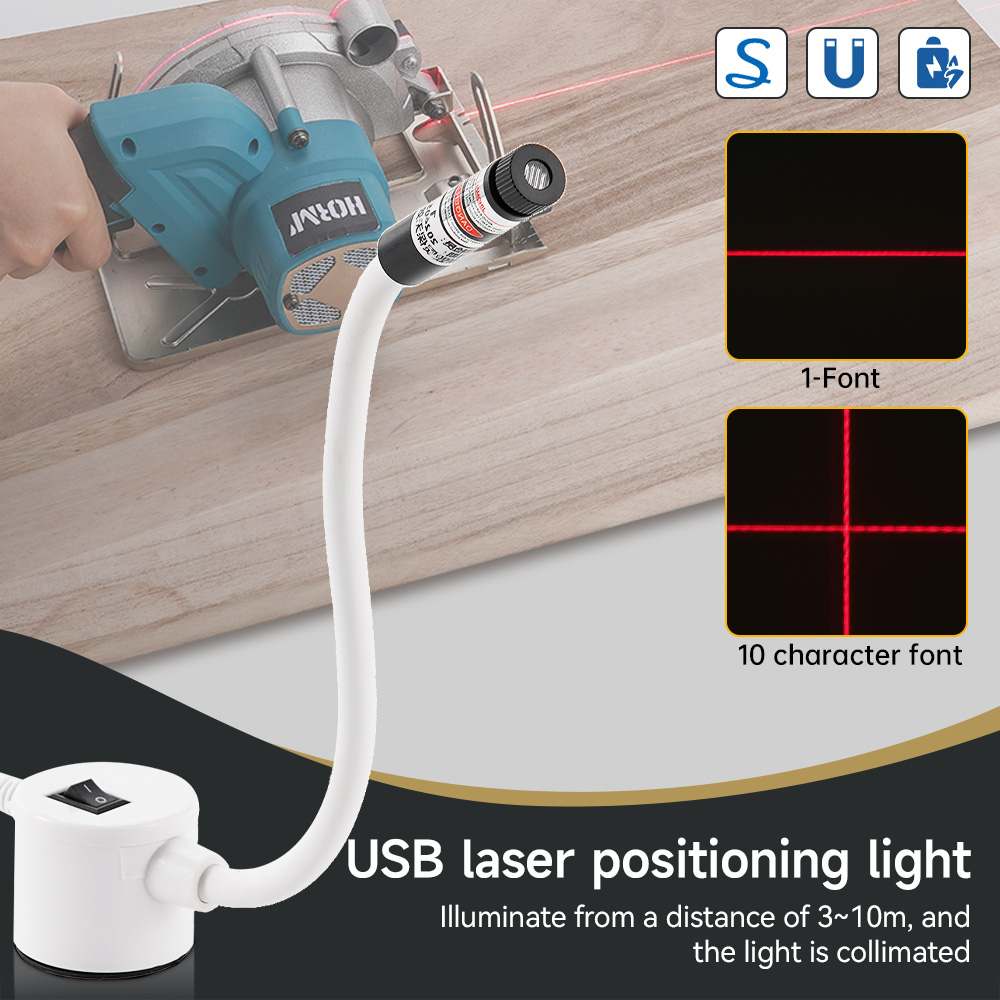 Lampu Laser merah berdaya USB  - Industrial Laser Cutter ulasan dan harga