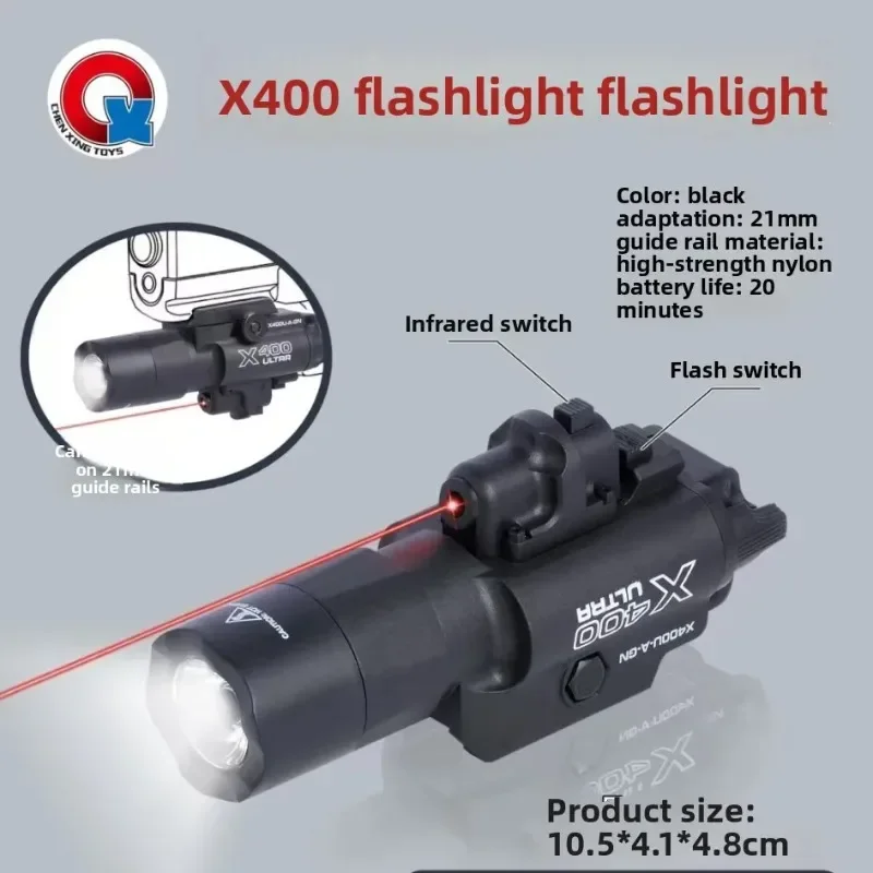 X400U 2-in-1 Senter Laser Poin - Industrial Laser Gun ulasan dan harga