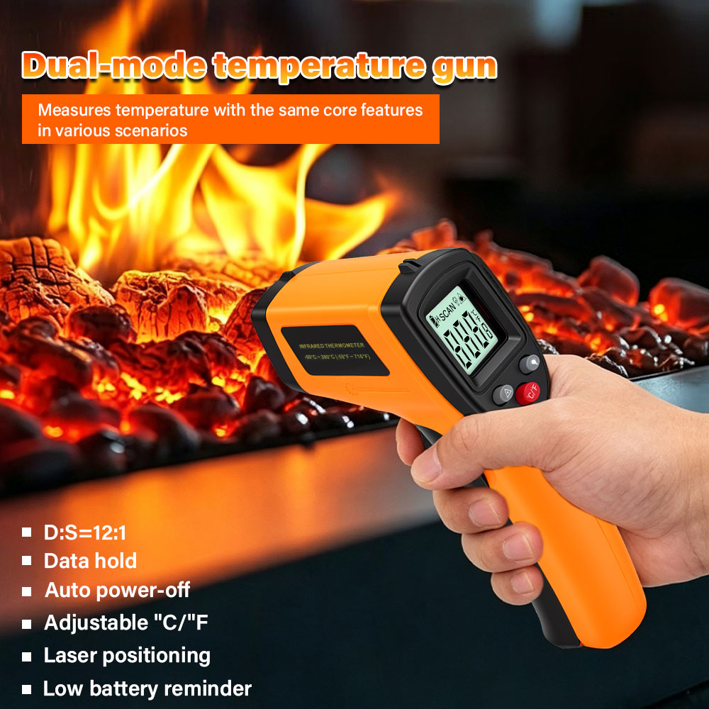 Termometer Inframerah Digital  - Industrial Infrared Laser ulasan dan harga