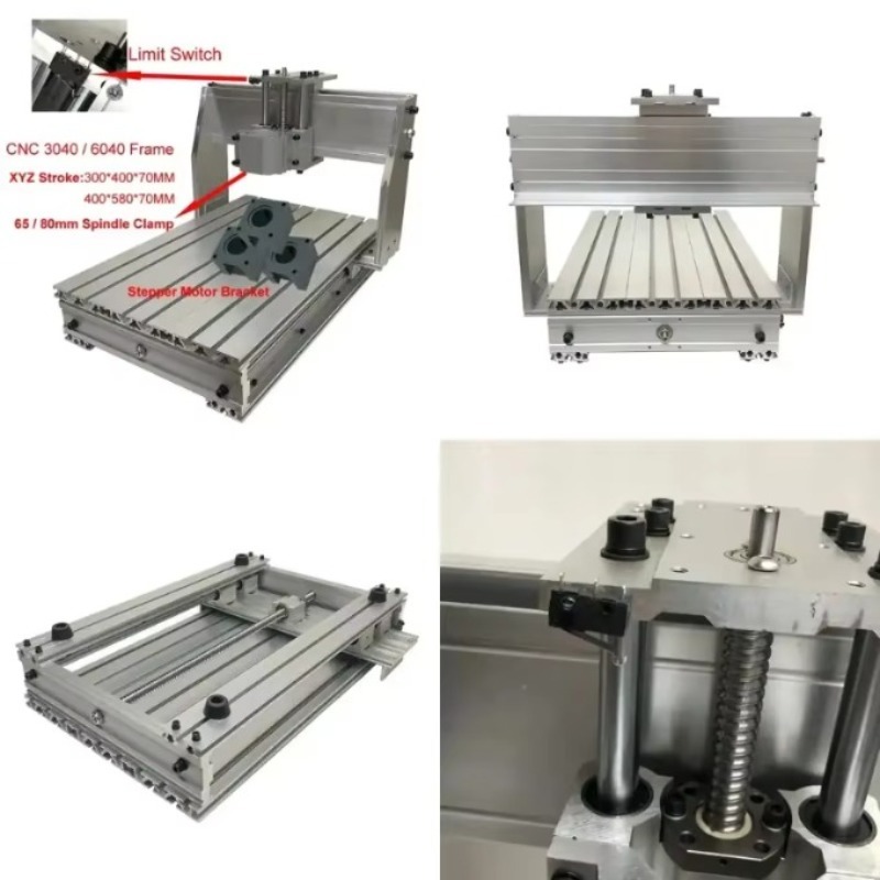 Kit Rangka CNC Aluminium 3040  - Cnc Router Machine ulasan dan harga