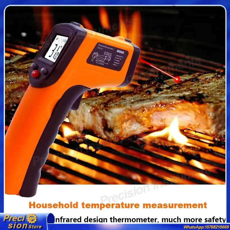 Termometer Inframerah Tanpa Ko - Industrial Infrared Laser ulasan dan harga
