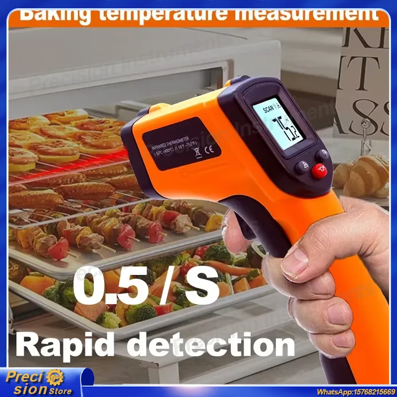 Termometer Inframerah Tanpa Ko - Industrial Infrared Laser ulasan dan harga